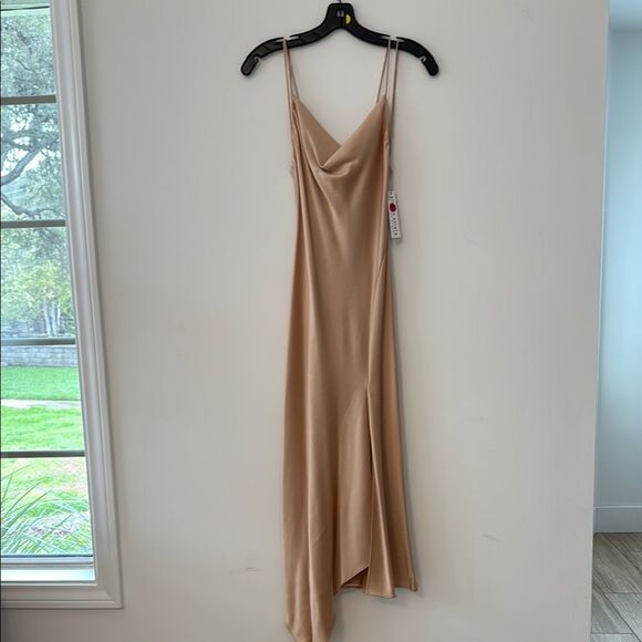 Alice + Olivia Harmony Drapey Dress NWT SIZE 0 - Picture 8 of 12